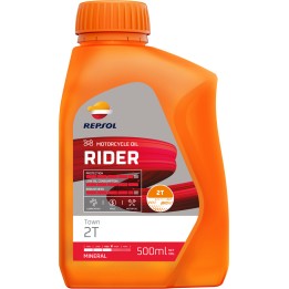 aceite lubricante para motor rider town 2t 500 ml