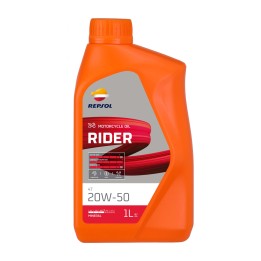 aceite lubricante para motor rider 4t 20w-50 1l
