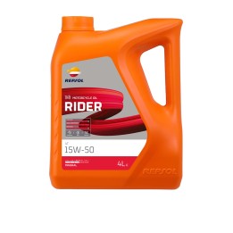 aceite lubricante para motor rider 4t 15w-50 4l