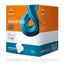 aceite lubricante para motor smarter synthetic 4t 10w-40 20l bib
