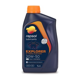 aceite lubricante para motor explorer v-twin custom 4t 20w-50 1l