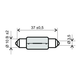 bombeta de moto 12v 5w t11x39 246.510.171