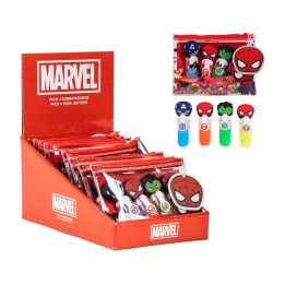 set med markerpennor, sortimentsmönster los vengadores avengers marvel (4u)