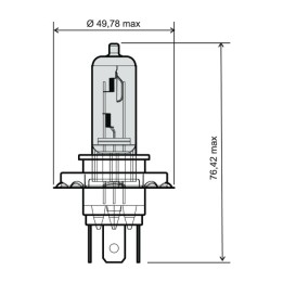 bombeta blava de moto 12v 60/55w h4 246.510.052