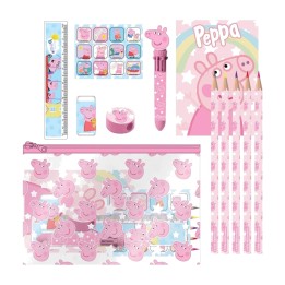 set di cartoleria scolastica peppa pig 64798