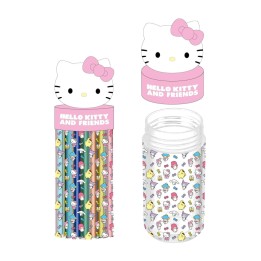 förvaringsfodral av burktyp hello kitty 63389