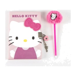dagbok med penna hello kitty 63472