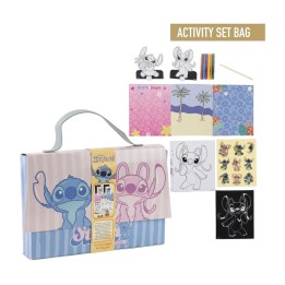 set mit ausmalbarer tasche stitch disney
