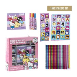 sada samolepek hello kitty and friends (1000u)