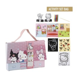 sada k vybarvení ve tvaru kabelky hello kitty and friends 63318