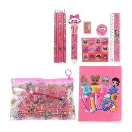 set di cartoleria scolastica l.o.l. surprise