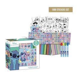 set di 1000 adesivi stitch disney 51329