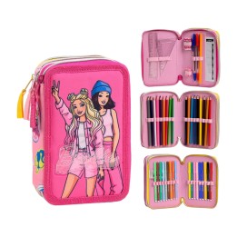 hármas komplett tolltartó barbie 49349