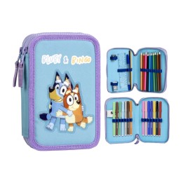 dvojitý školský peračník bluey 51066