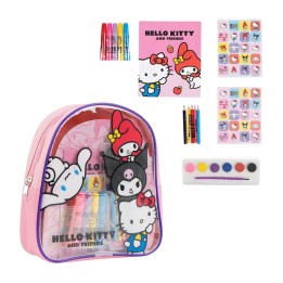 pappersvaruset i ryggsäck hello kitty and friends 47096