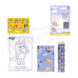 färgbar papperspaket bluey 33114