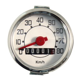 velocímetre rodó per a moto 80 km/h