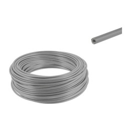 ytterhölje för vajer av pvc med teflon 5x2,5 mm och 50 m