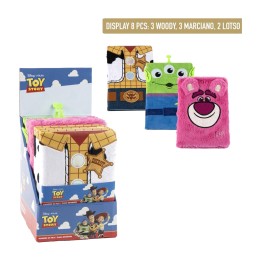 sešit s plyšovým obalem, různé modely toy story disney pixar 63360