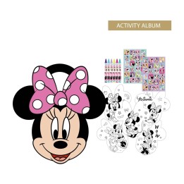 album med aktiviteter färgbar minnie disney 63271