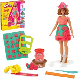 sada plastelíny pro vytváření oblečení pro panenky play-doh barbie rosas y cerquillos