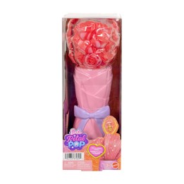 panenka překvapení barbie petal pop rosa roja