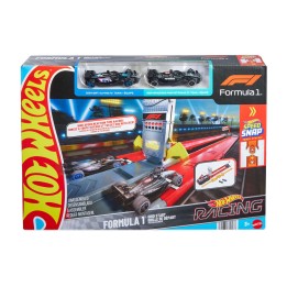 pista sfida della griglia di partenza hot wheels racing f1