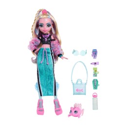 kloubová panenka s doplňky monster high lagoona blue