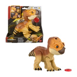 dinosauro giocattolo interattivo jurassic world aquilops