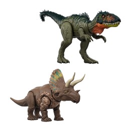 figurka dinosaura s útokem, model sortiment jurassic world gigantic trackers