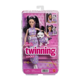 asian doll with matching outfit barbie twinning looks 8x19,5x33 cm