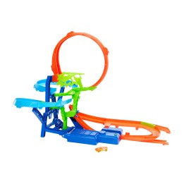 auto-crashstrecke hot wheels stunt tracks