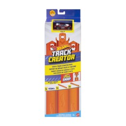 basic track set with car hot wheels track builder
