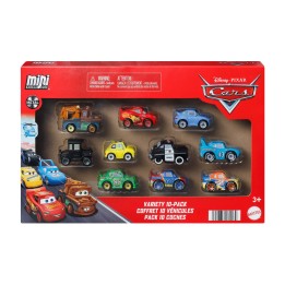 paket med 10 metalliska minileksaksbilar disney pixar cars