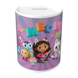 spargris för barn la casa de muñecas de gabby