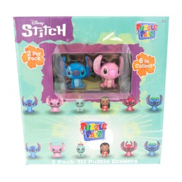 capsule with 3d puzzle assorted model puzzle palz disney stitch 6,6x6,6x6,6 cm