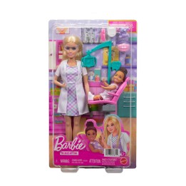 tandläkardocka med tillbehör barbie