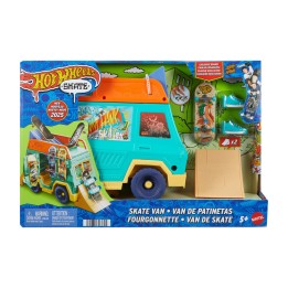 playset skåpbil med fingerboard hot wheels skate van