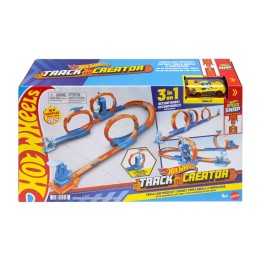 dráha s trojitým loopingem hot wheels