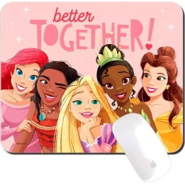 mouse pad princesas disney 22x18 cm