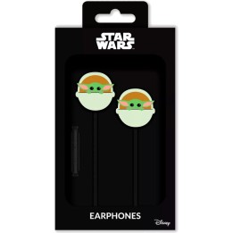 in-ear headphones with cable star wars mandalorian baby yoda