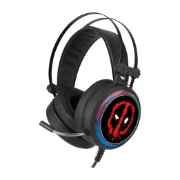 gaming headphones with microphone marvel deadpool