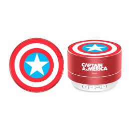 wireless portable speaker marvel capitán américa 3w 37228