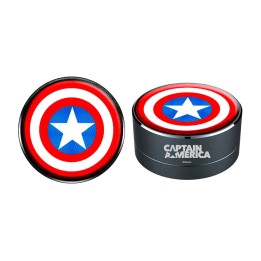 wireless portable speaker marvel capitán américa 3w 00568