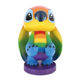 handlebar grip with figure cable guy disney stitch rainbow 20 cm