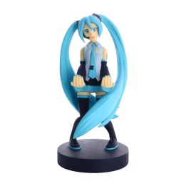 handlebar grip with figure cable guy hatsune miku 21 cm