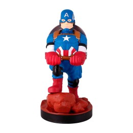 handlebar grip with figure cable guy marvel capitan america 20 cm