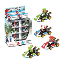 coche de fricción modelo surtido pull speed mario kart 8 1:43 6,5x15x13,5 cm