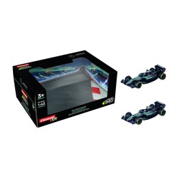 set de 2 coches de fricción f1 mercedes amg petronas 1:43