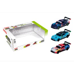 set de 3 coches de fricción ford mustang gt3 1:43